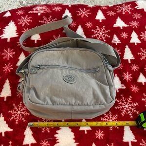 Kipling Keefe Crossbody Bag Gray